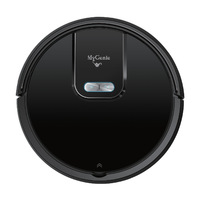 MyGenie WI-FI GMAX Robotic Vacuum Cleaner Mop App Control Dry & Wet Auto Robot 35 x 8.75cm Black