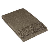 Cambridge Throw - 100% NZ Wool - Natural