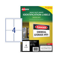 AVERY Laser Label L7069 4Up Pack of 25