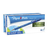 PAPER MATE FlexGrip RT BP 1.0 Blu Box of 12