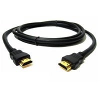 8WARE HDMI Cable 1.5m - V1.4 19pin M-M Male to Male Gold Plated 3D 1080p Full HD High Speed with Ethernet 2m