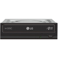 LG GH24NSD1 24x SATA Internal DVD - M-DISC Support Silent Play, Jamless Play, Cyberlink Power 2 Go. OEM Bulk Packaging