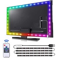 3M LED Strip Lights Rope Light for TV, Gaming and Computer (Lights Strip App with Remote Control)