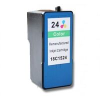 Compatible Premium Ink Cartridges No.24 (18C1524E) 3C Remanufactured Inkjet Cartridge - for use in Lexmark Printers