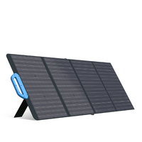 BLUETTI PV200 200W Solar Panel for AC200P/EB70/EB55/AC50S Portable Power Stations with Adjustable Kickstand, Foldable Solar Power Backup, Off-Grid Sup