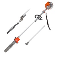 MTM 62CC Long Reach Pole Chainsaw Hedge Trimmer Pruner Chain Saw Cutter Multi Tool