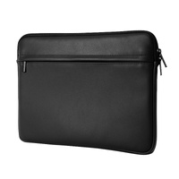 15 inch Laptop Sleeve Padded Travel Carry Case Bag L size ERATO BLACK