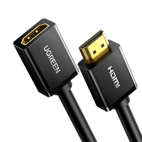 UGREEN 10145 4K 3D HDMI Male to Female Extension Cable 3M