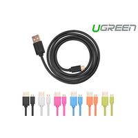UGREEN Micro USB Male to USB Male cable Gold-Plated - White 2M (10850)