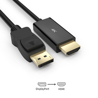 Simplecom DA201 4K DisplayPort to HDMI Cable 2160P Ultra HD 1.8M