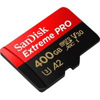 SANDISK  SDSQXCZ-400G-GN6MA TF Extreme PRO A2 V30 UHS-I/U3 170R/90W WITH SD ADAPTER