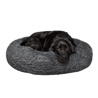 Fur King "Aussie" Calming Dog Bed - Large -Grey- 100 cm