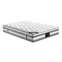 Mattress Euro Top King Single Size Pocket Spring Coil with Knitted Fabric Medium Firm 34cm Thick