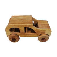 Natural Wooden Car