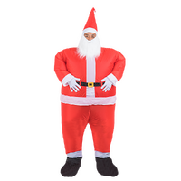 SANTA Fancy Dress Inflatable Suit -Fan Operated Costume