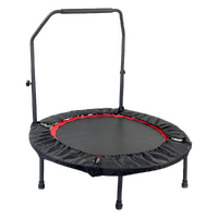 Mini Rebounder Trampoline With Handle Rail