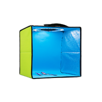 12'' LED Light Room Photo Studio Photography Lighting Tent Kit Backdrop Cube Box