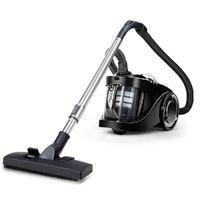 Bagless Cyclone Cyclonic Vacuum Cleaner - Black
