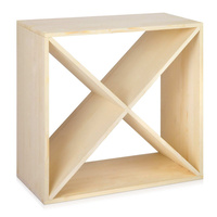 Artiss 24 Bottle Timber Wine Rack