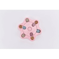 YES4PETS Dog Interactive Slide Hexa Toy Fun Pet Puppy Smart Training Treat Hiding Game Toys Slow Feed Anti Gulp