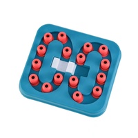 YES4PETS Dog Interactive Slide Square Toy Fun Pet Puppy Smart Training Treat Hiding Game Toys Slow Feed Anti Gulp