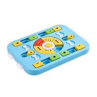 YES4PETS Dog Interactive Slide Toy Color Fun Pet Puppy Smart Training Treat Hiding Game Toys