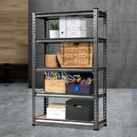 Giantz 1.5M Garage Shelving Warehouse Rack Pallet Racking Storage Shelf Charcoal