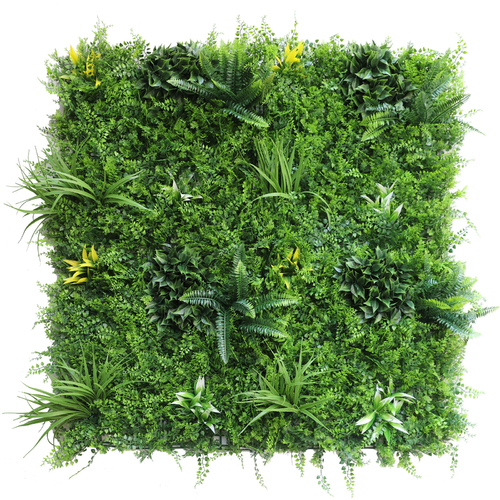 YES4HOMES 1 SQM Artificial Plant Wall Grass Panels Vertical Garden Foliage Tile Fence 1X1M
