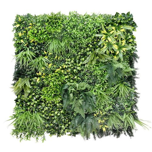 YES4HOMES 1 SQM Artificial Plant Wall Grass Panels Vertical Garden Foliage Tile Fence 1X1M