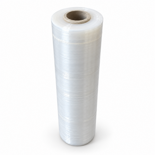 Pallet Wrap Stretch Film 500mm x 400m x 23 Micron Clear Hand Pallet Wrap - Single Roll