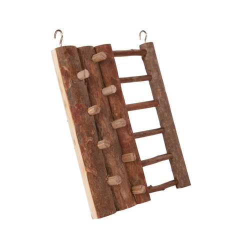 2 X YES4PETS Natural Wooden Hamster Guinea Pig Rat Mini Rabbit Climbing Wall Ladder