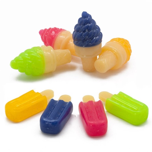 YES4PETS 2 x Pet Puppy Dog Freezeable Flavoured Ice Cream Ice Pop Pet Dog Toy