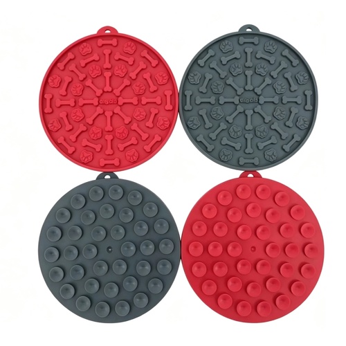 YES4PETS 4 x Pet Dog Cat Food Peanut Butter Spread N Lick Treat Mat Pad