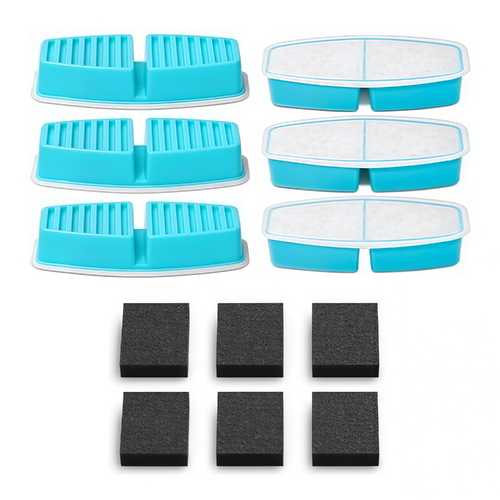 YES4PETS 24 x Pet Dog Cat Fountain Filter Replacement Activated Carbon Ion Filtration System  Dispenser Compatible