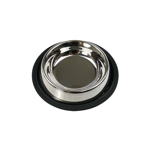 YES4PETS 2 x XS Stainless Steel Pet Bowl Water Bowls Portable Anti Slip Skid Feeder Dog Cat