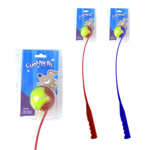 YES4PETS 4 x Pet Dog Puppy Tennis Ball Launcher Interactive Fetch Toy Thrower
