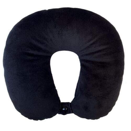 YES4HOMES 2 X Portable U Shaped Travel Neck Pillow Head Rest Cushion Microbead 