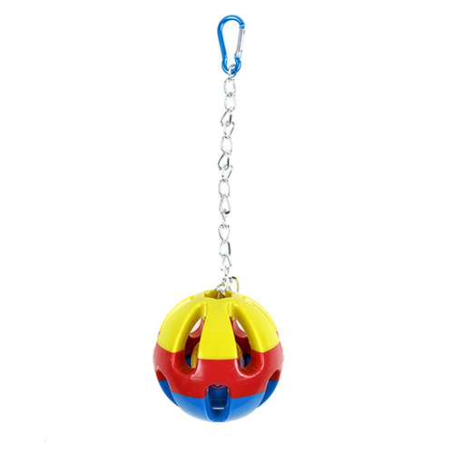 6 x Large Hanging Swing Bird Parrot Parakeet Canary Budgie Ball Toy