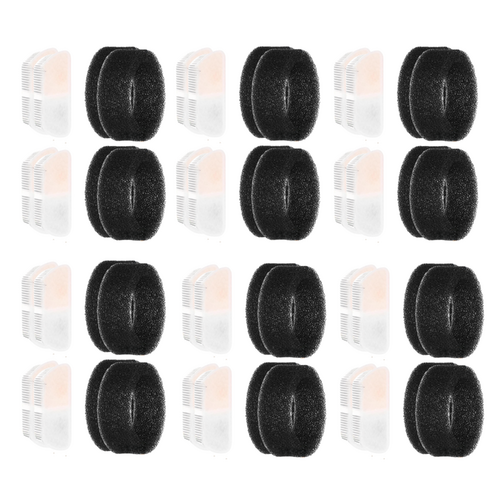 YES4PETS 24 x Pet Dog Cat Fountain Filter Replacement Activated Carbon Ion Exchange Resin Triple Filtration System PW-115
