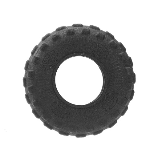 YES4PETS 2 x Small Dog Puppy Terrain Rubber Tyre Toy Dental Hygiene Chew Play Toy