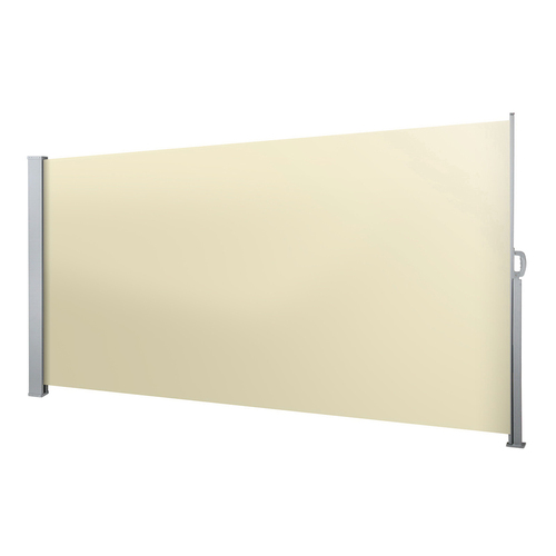 Instahut Retractable Side Awning Shade 2 x 3m - Beige