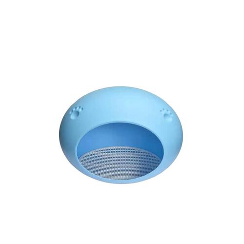 YES4PETS Medium Cave Cat Kitten Box Igloo Cat Bed House Dog Puppy House-Blue