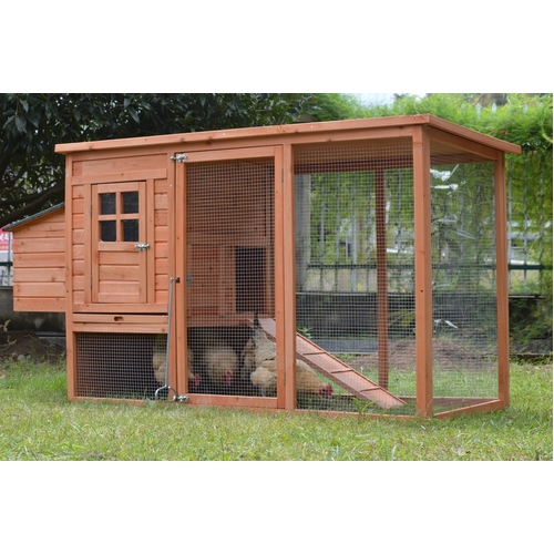 YES4PETS Large Chicken Coop Rabbit Hutch Ferret Cage Hen Chook House