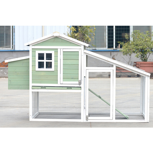 XL Rabbit Guinea Pig Hutch Ferret Cat Kitten House Chicken Coop