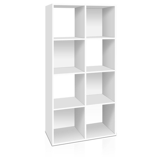 Artiss 8 Cube Display Storage Shelf - White