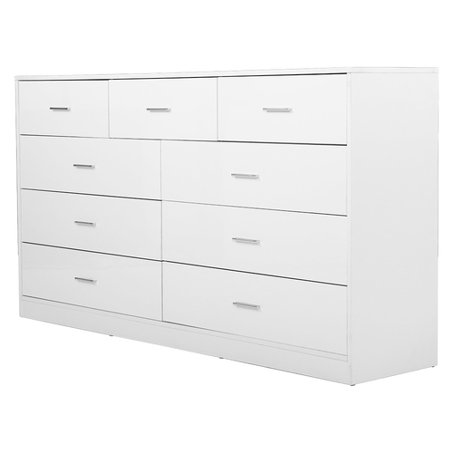 Artiss 9 Chest of Drawers Cabinet Dresser Table Lowboy Storage Bedroom