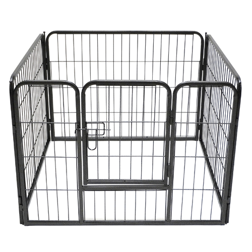 YES4PETS 4 Panel 80 cm Heavy Duty Pet Dog Puppy Cat Rabbit Exercise Playpen Fence Extension