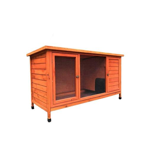 YES4PETS XXL Rabbit Hutch Guinea Pig Cage Ferret cage Chicken Coop W Pull Out Tray 150x60x75