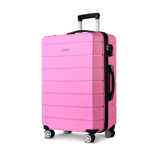 voyager luggage pink