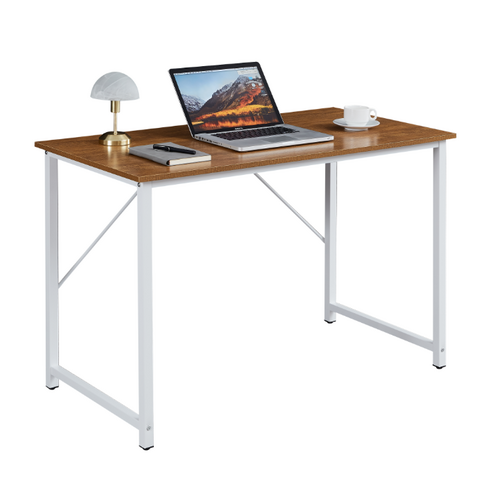 YES4HOMES Computer Desk, Sturdy Home Office Laptop Desk Modern Writing Table, Multipurpose Workstation